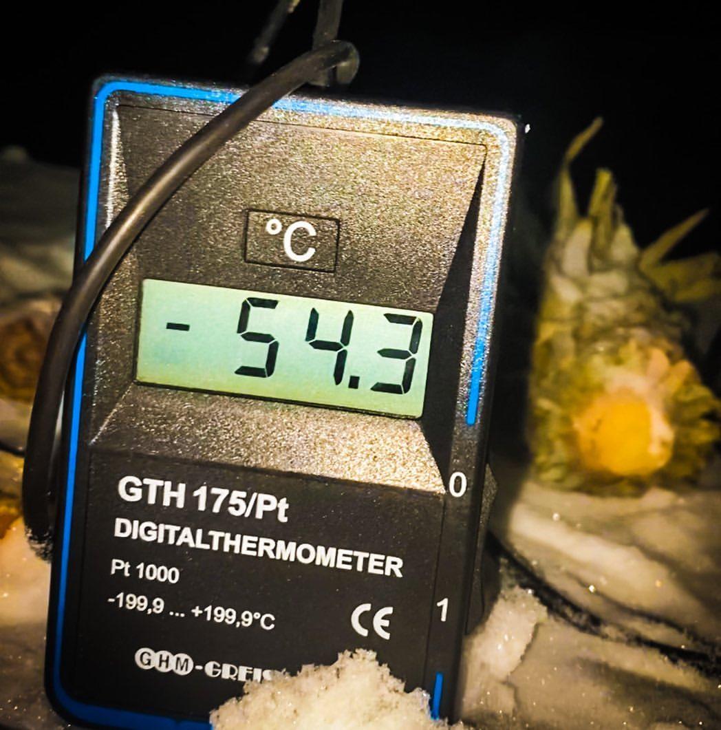 Iv Beserovac u najhaldnijem mestu Ojmjakon u tom momentu je izmereno -54 stepena