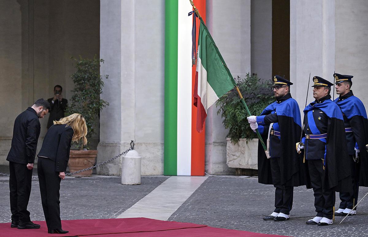 Volodimir Zelenski Đorđa Melonig