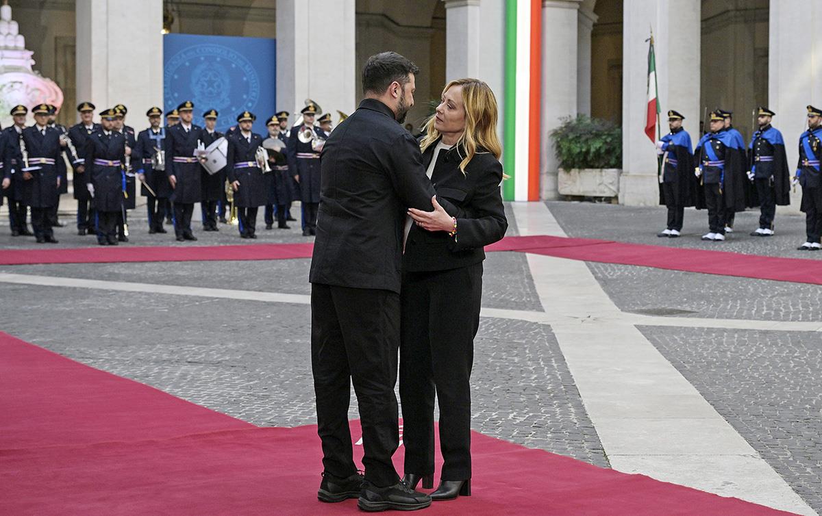 Volodimir Zelenski Đorđa Meloni