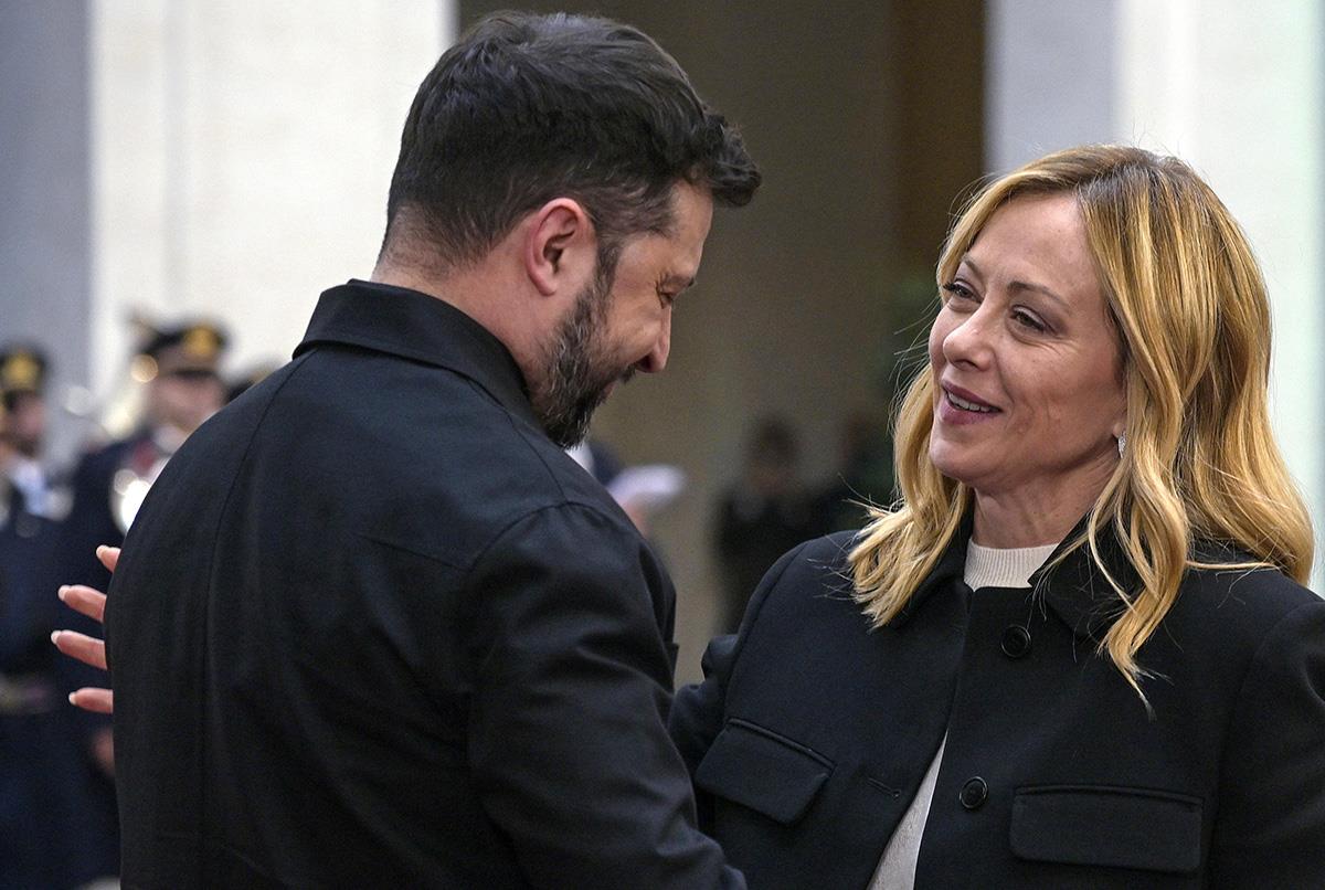 Volodimir Zelenski Đorđa Meloni