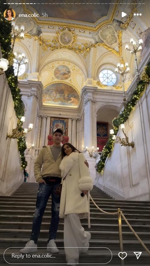 Ena Čolić i Jovan Pejić u Madridu