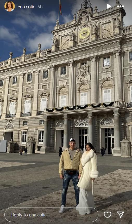 Ena Čolić i Jovan Pejić u Madridu