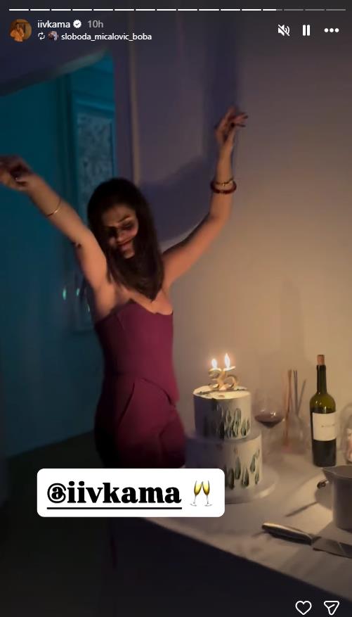 Proslava 35. rođendana glumice Ive Manojlović