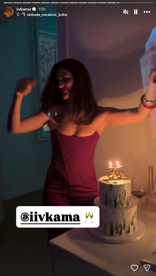 Proslava 35. rođendana glumice Ive Manojlović