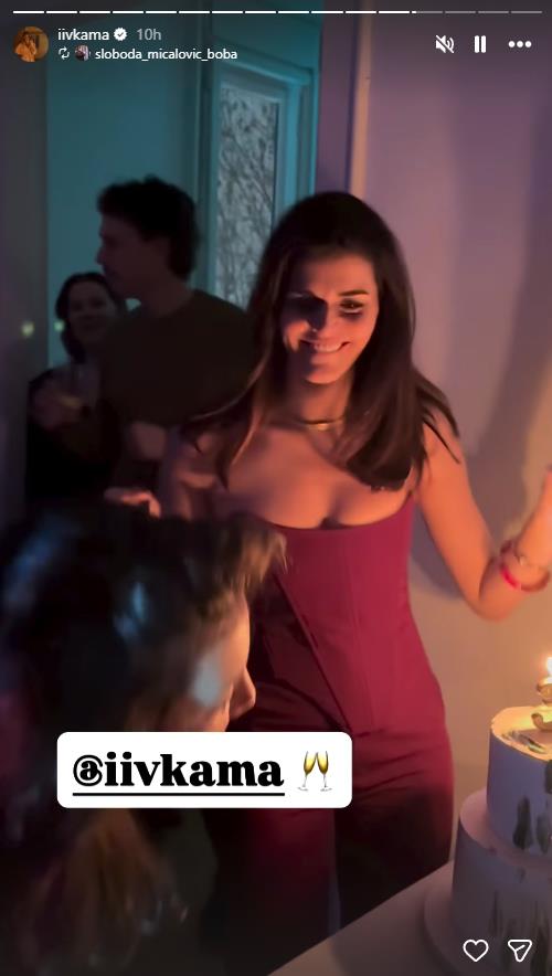 Proslava 35. rođendana glumice Ive Manojlović