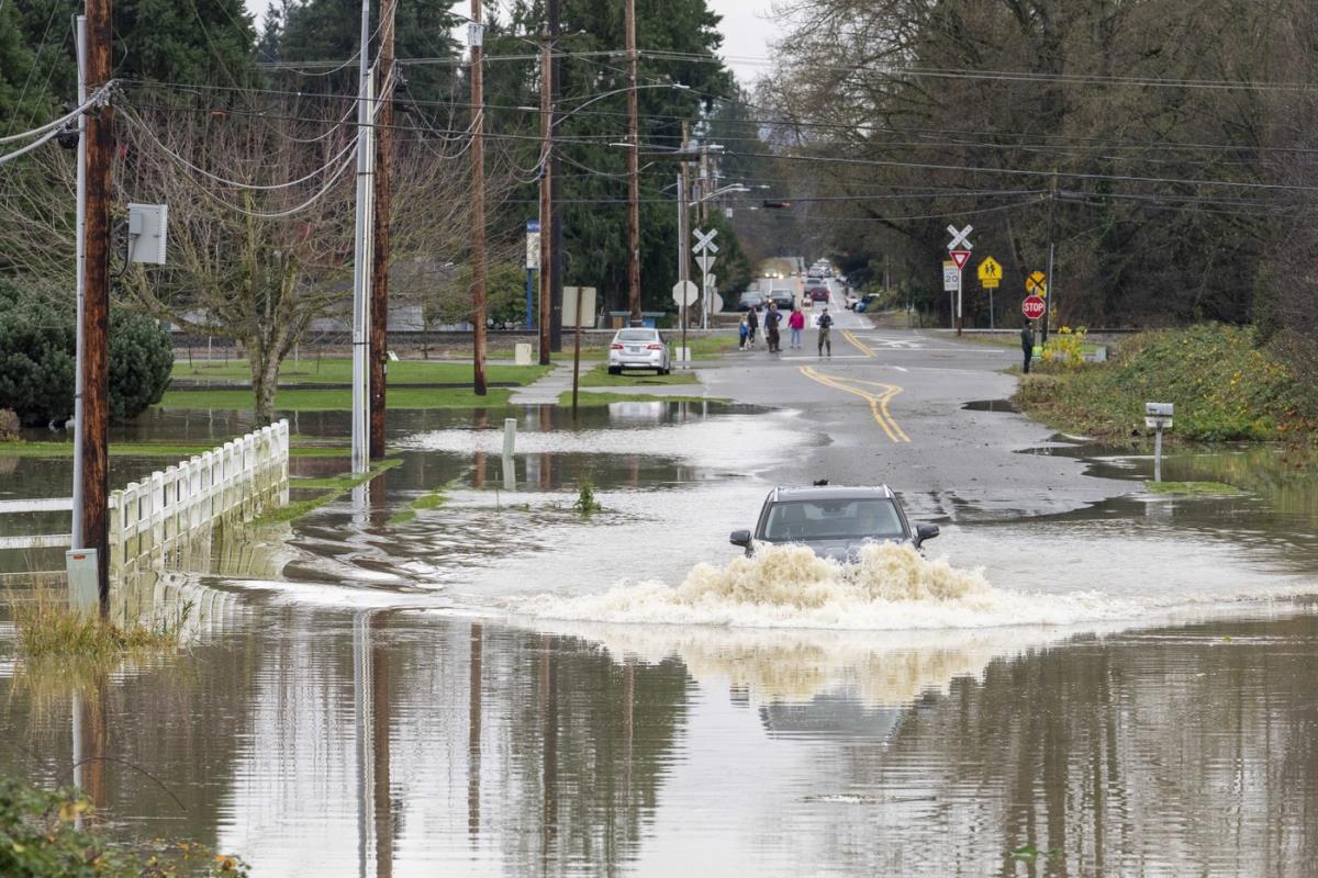 Amerika Vašington poplave