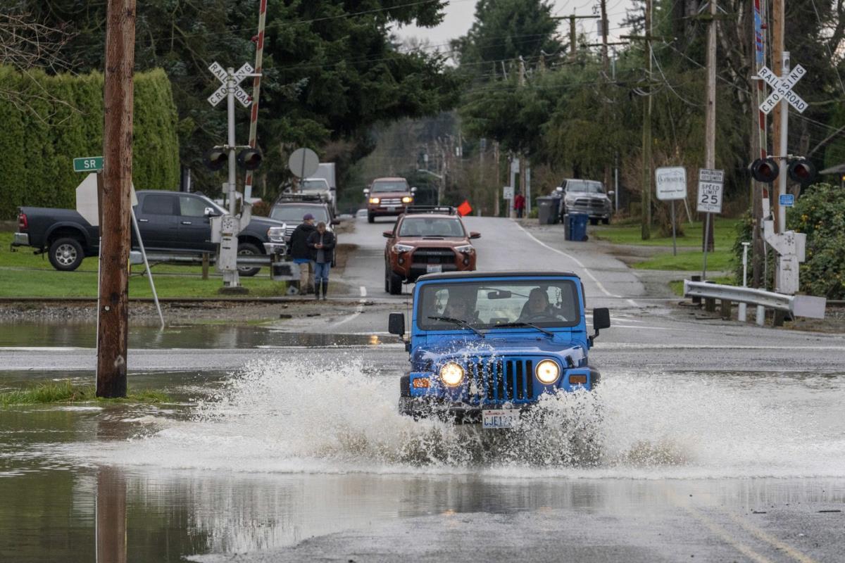 Amerika Vašington poplave