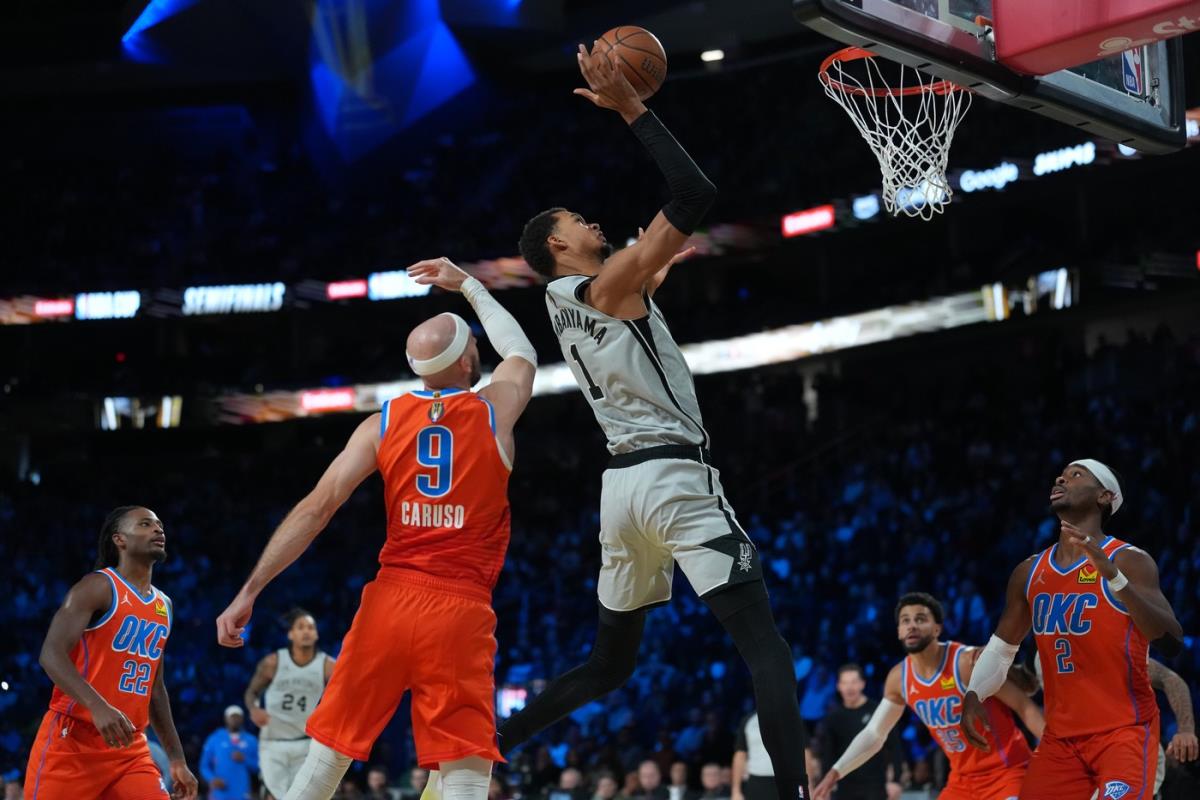 Oklahoma - San Antonio, Viktor Vembanjama