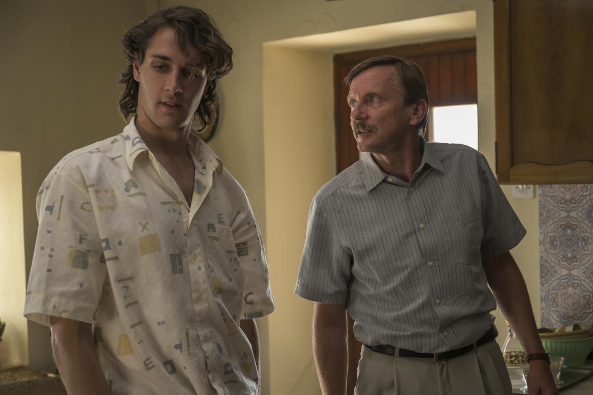 Jovo Maksić kao policajac Nikica Baša u seriji „Tvrđava”