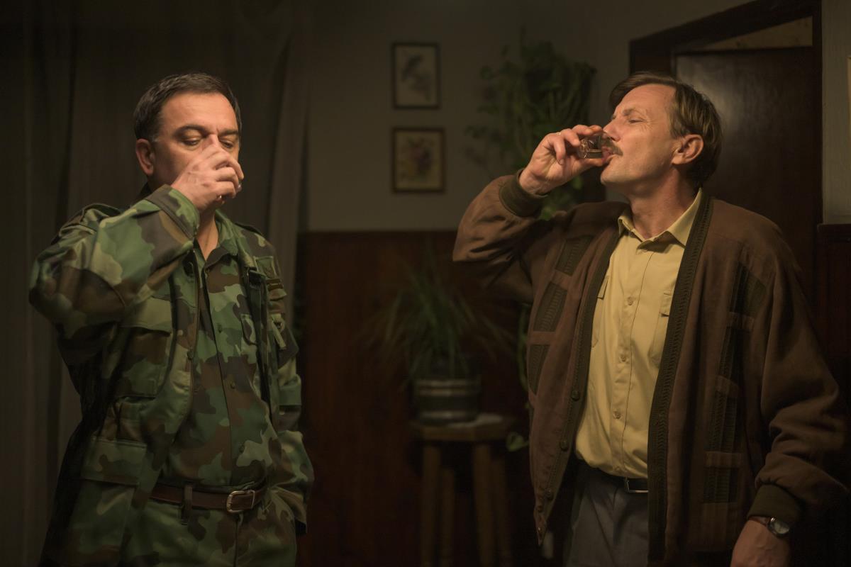 Jovo Maksić kao policajac Nikica Baša u seriji „Tvrđava”