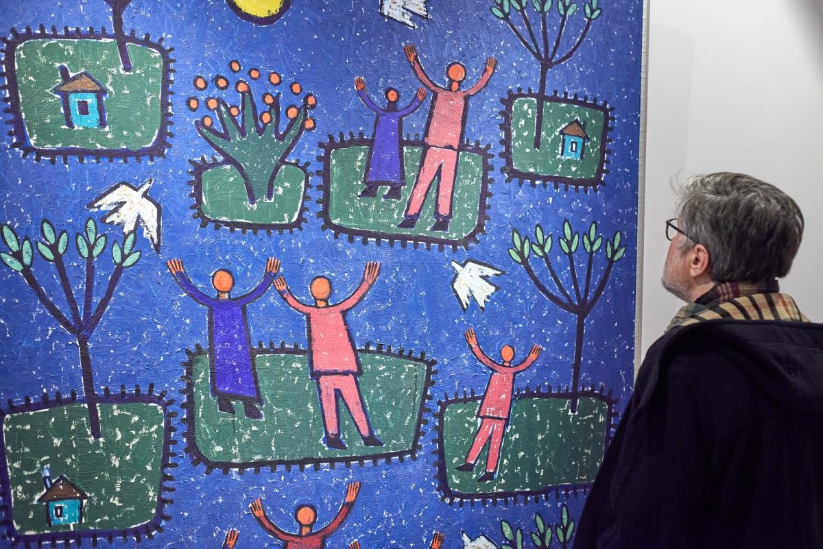 Otvaranje izložbe Lazar Vujaklija - Protest prema sebi