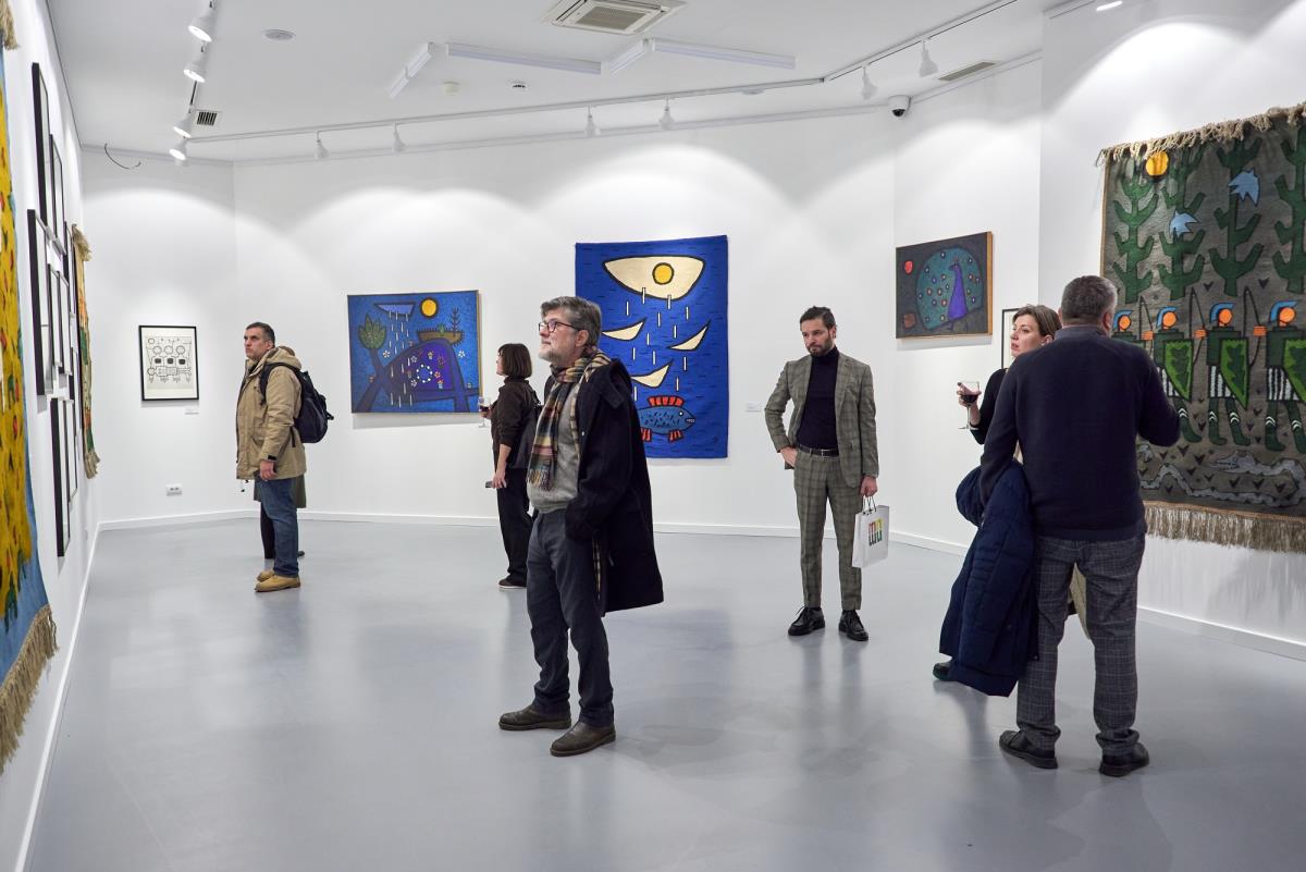 Otvaranje izložbe Lazar Vujaklija - Protest prema sebi