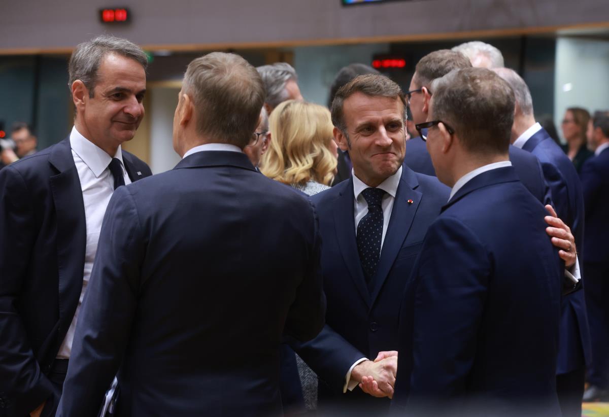 Eu Samit  Emanuel Makron