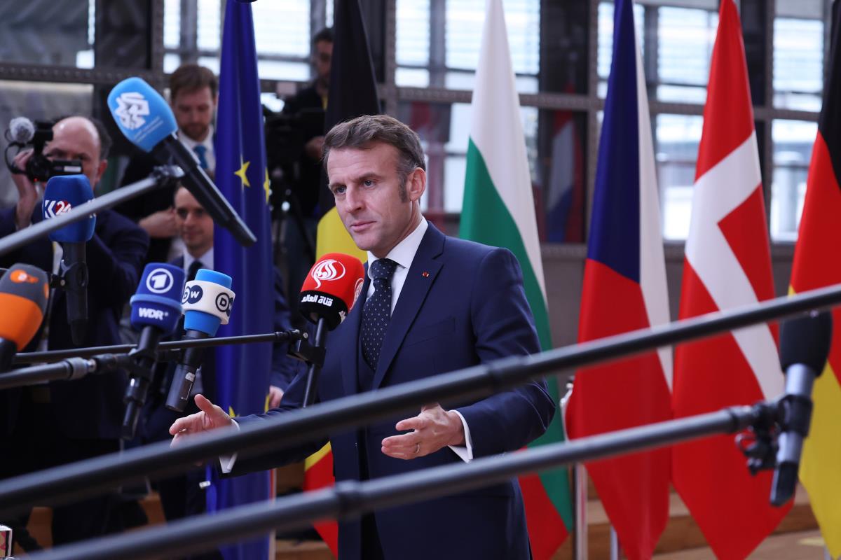 Eu Samit  Emanuel Makron