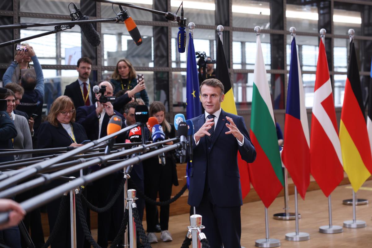 Eu Samit  Emanuel Makron