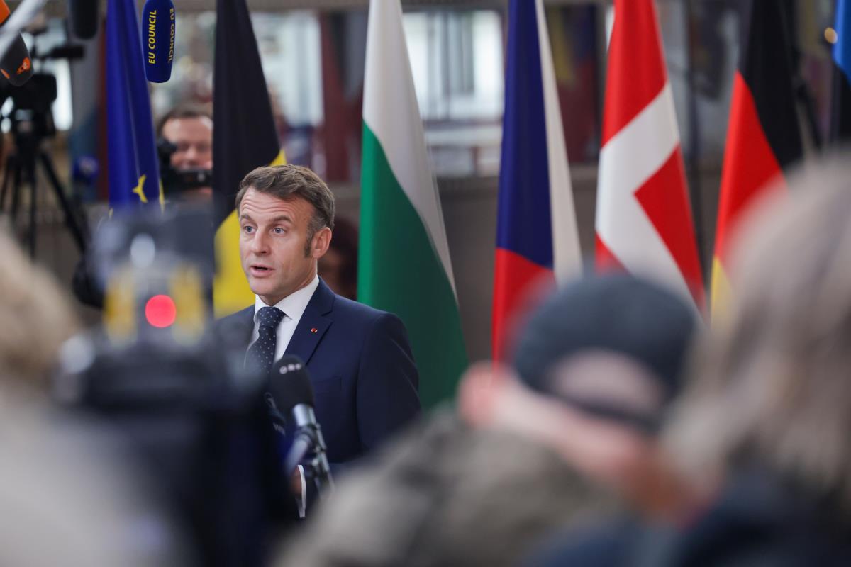 Eu Samit  Emanuel Makron