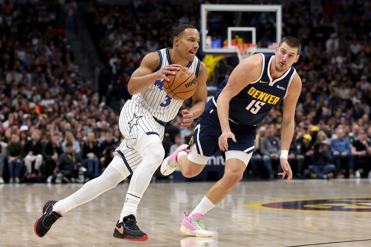Nikola Jokić na meču Denver - Orlando