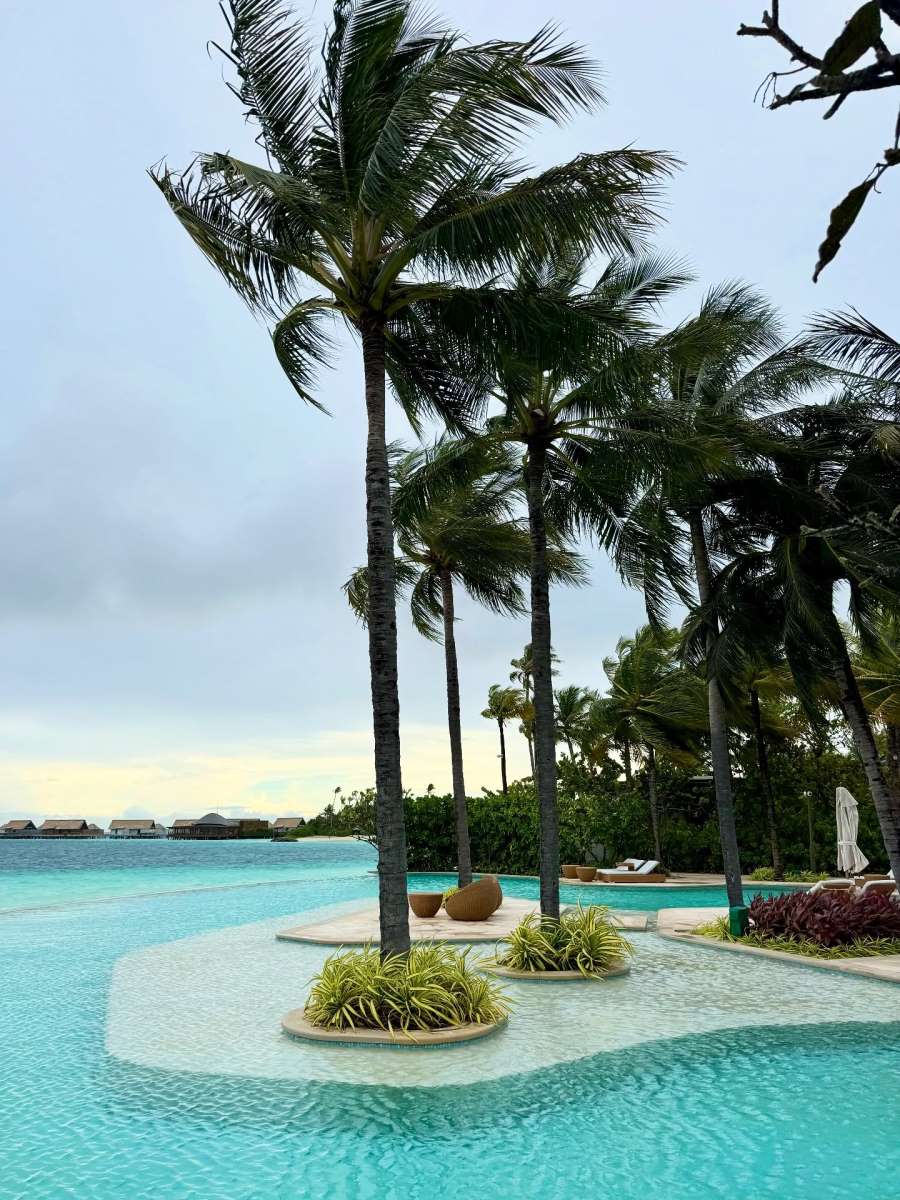 Sonja Vuksanović na Maldivima