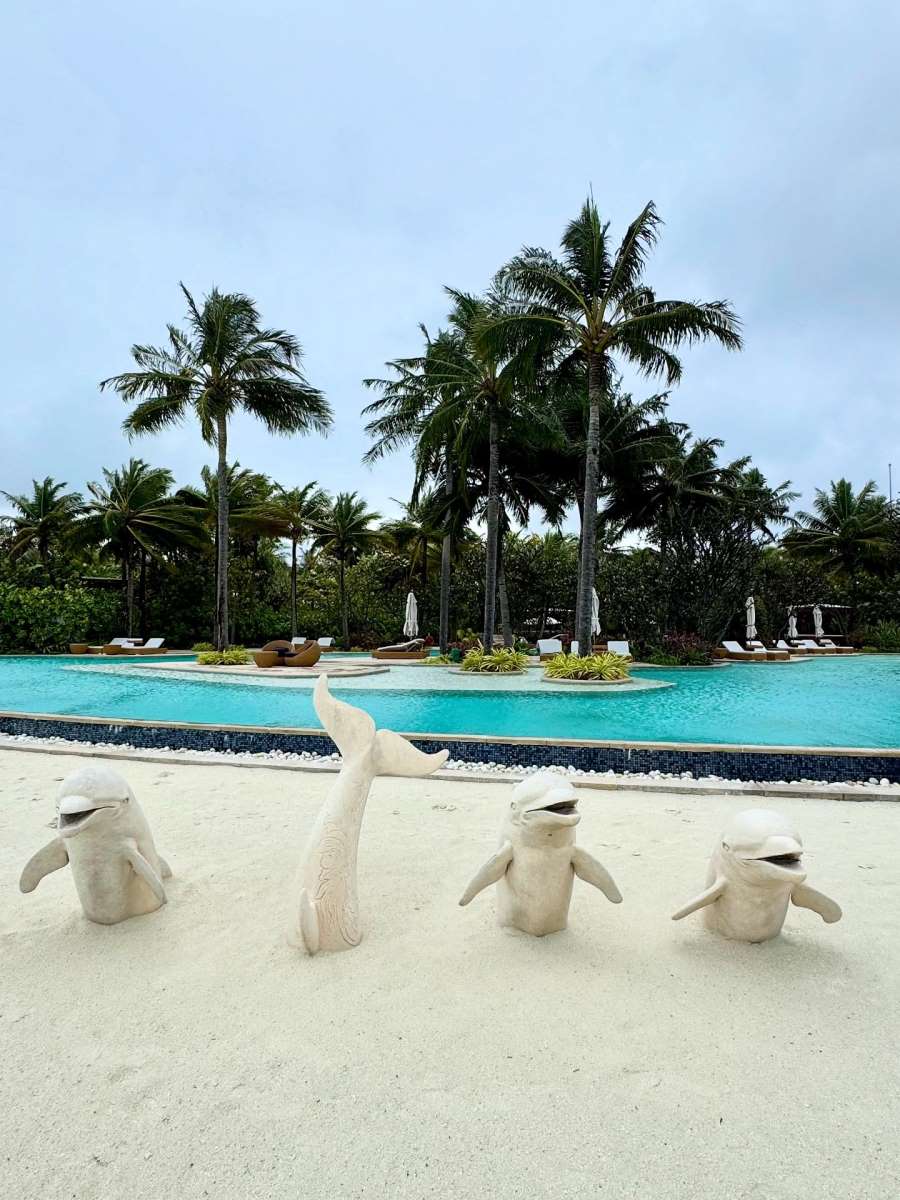 Sonja Vuksanović na Maldivima