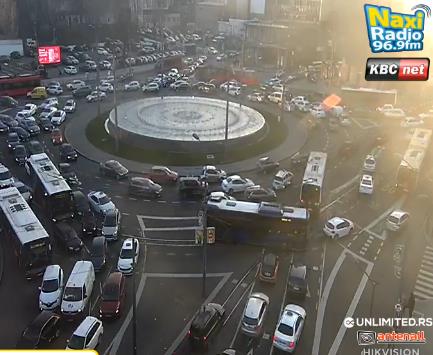 Jutarnji špic u Beogradu