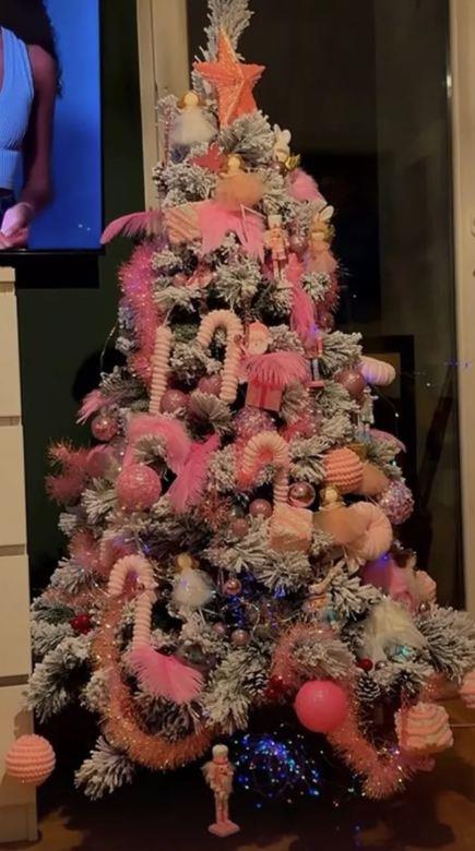 RUŽIČASTA PRAZNIČNA IDILA U DOMU ENE ČOLIĆ: Bivša učesnica Elite obratila je pažnju na svaki detalj, pogledajte joj samo Deda Mraza na prozoru (FOTO)