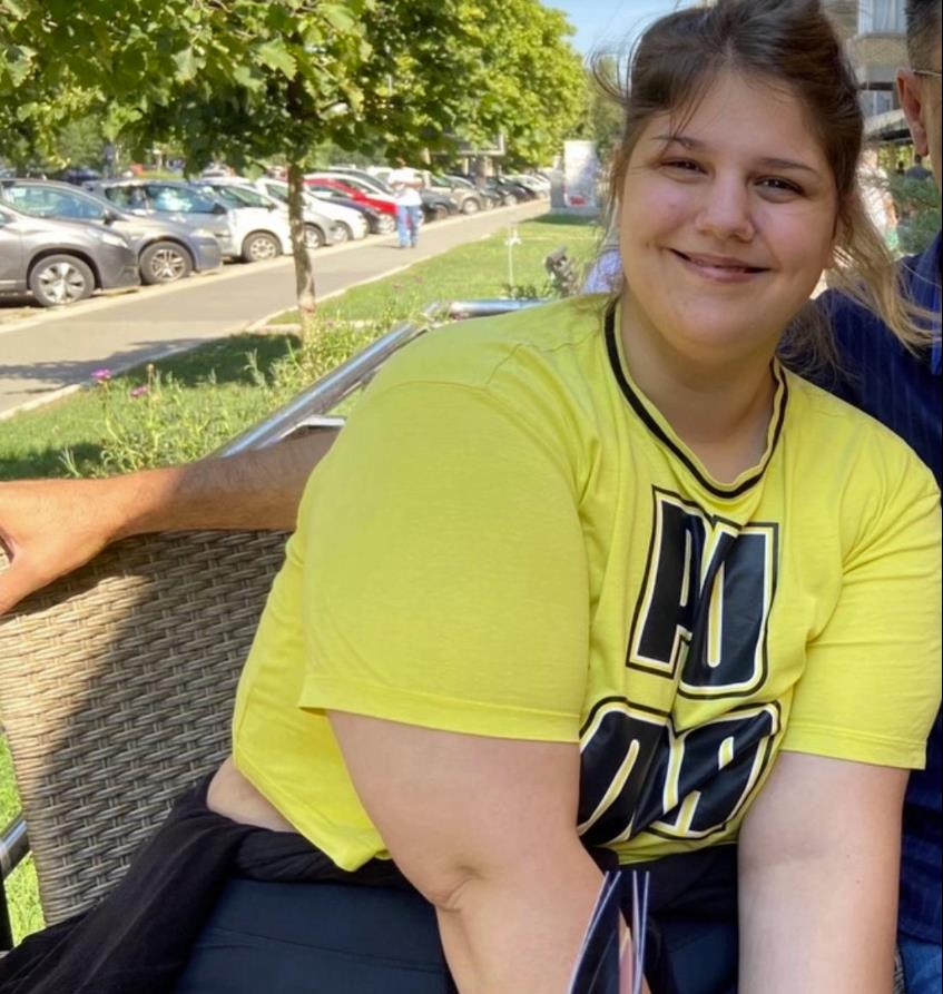 Milica Đukanović pre gubitka kilograma (1).png