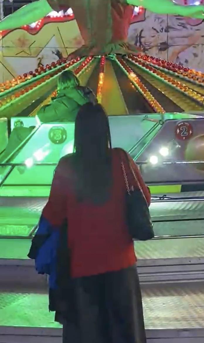 Anastasija Ražnatović i Gudelj na novogodišnjem vašaru