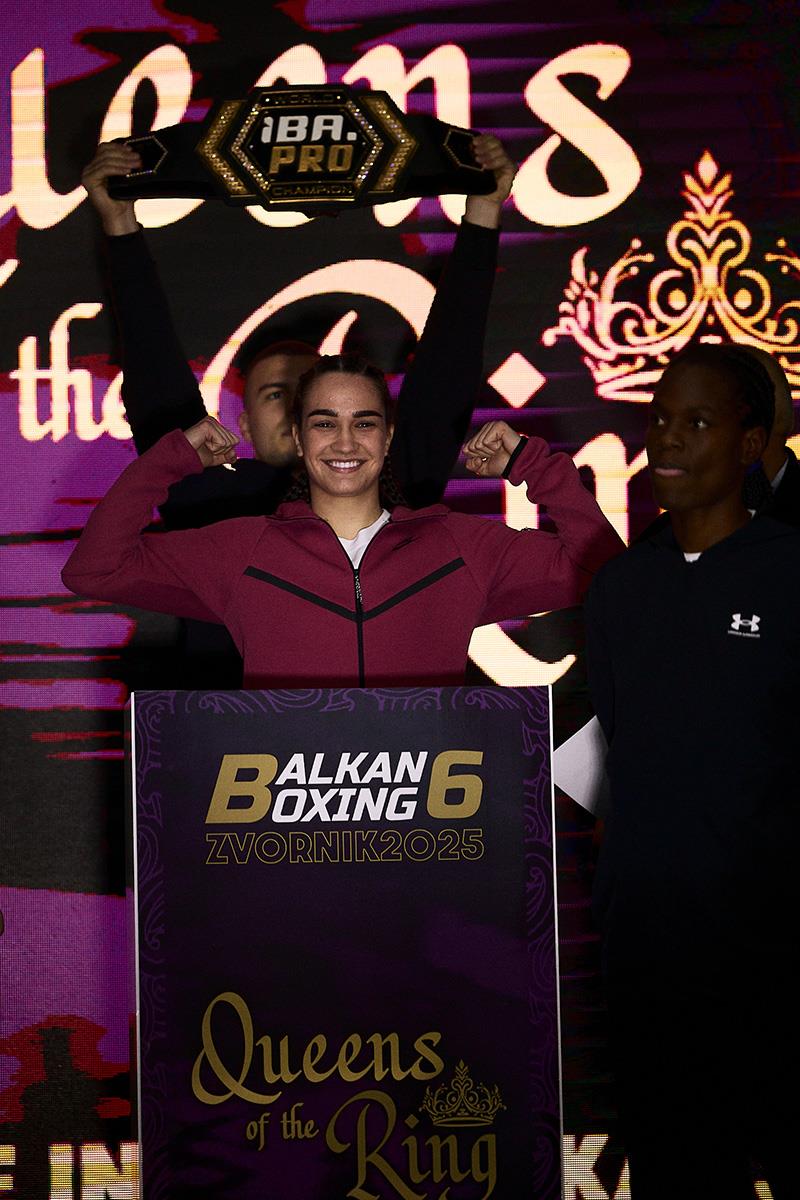 Sara Ćirković, Balkan Boxing revija