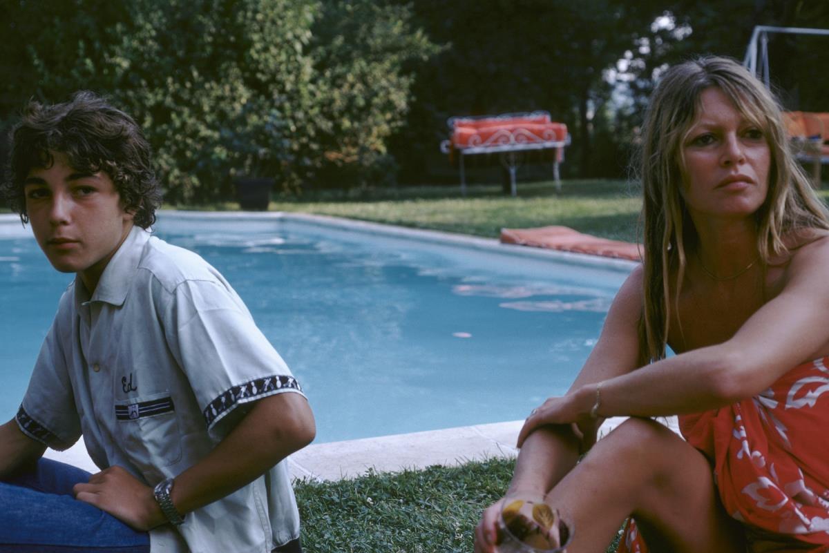 Brižit Bardo i njen sin Nikola-Žak Šarije