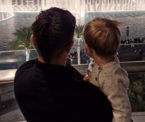 Marija Šerifović i sin Mario