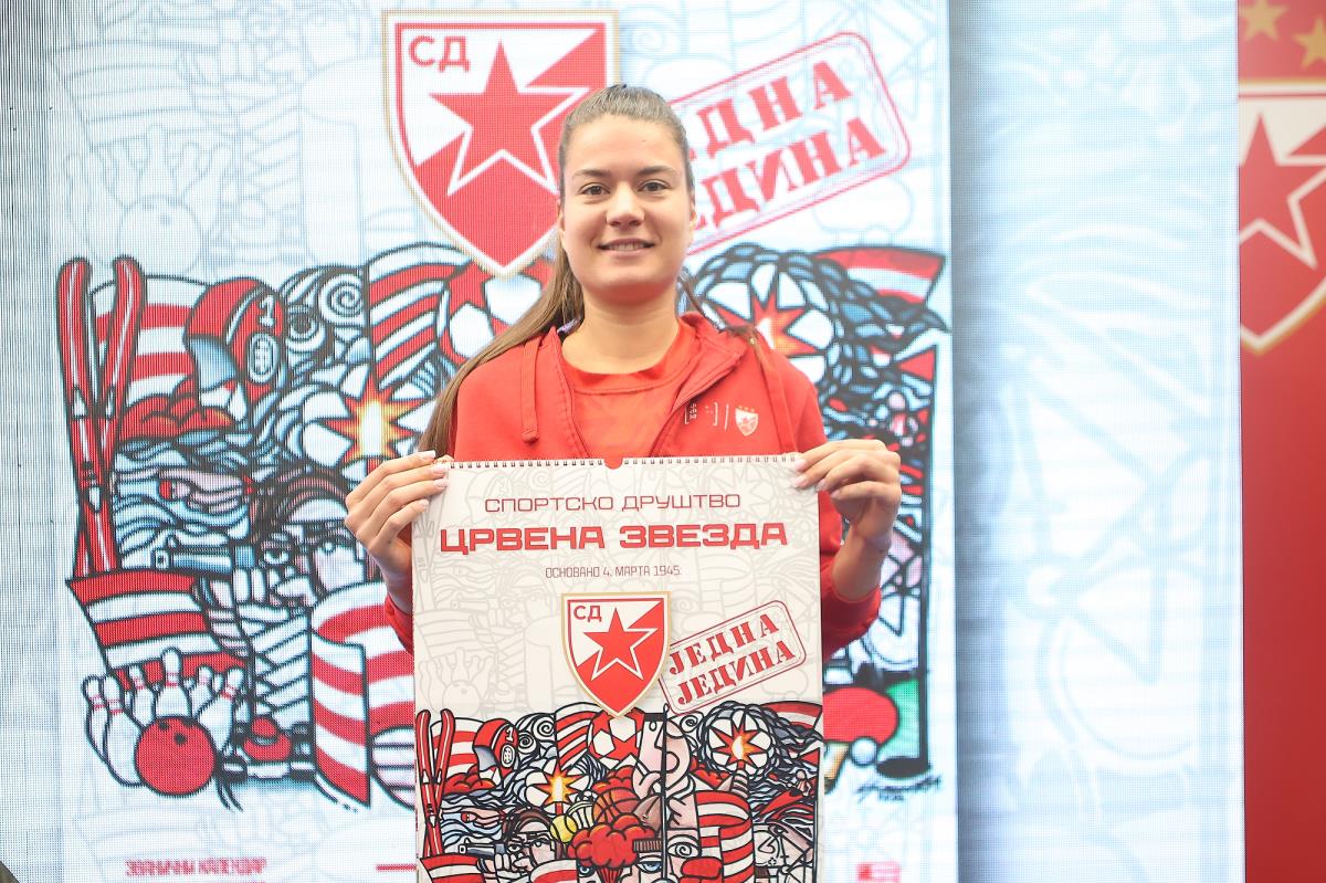 SD Crvena zvezda promocija kalendara Jedna jedina za 2026.
