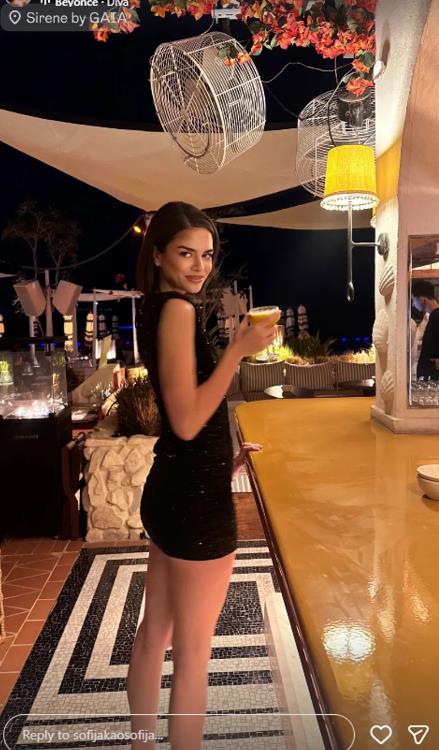 Sofija Dacić slavi Novu godinu