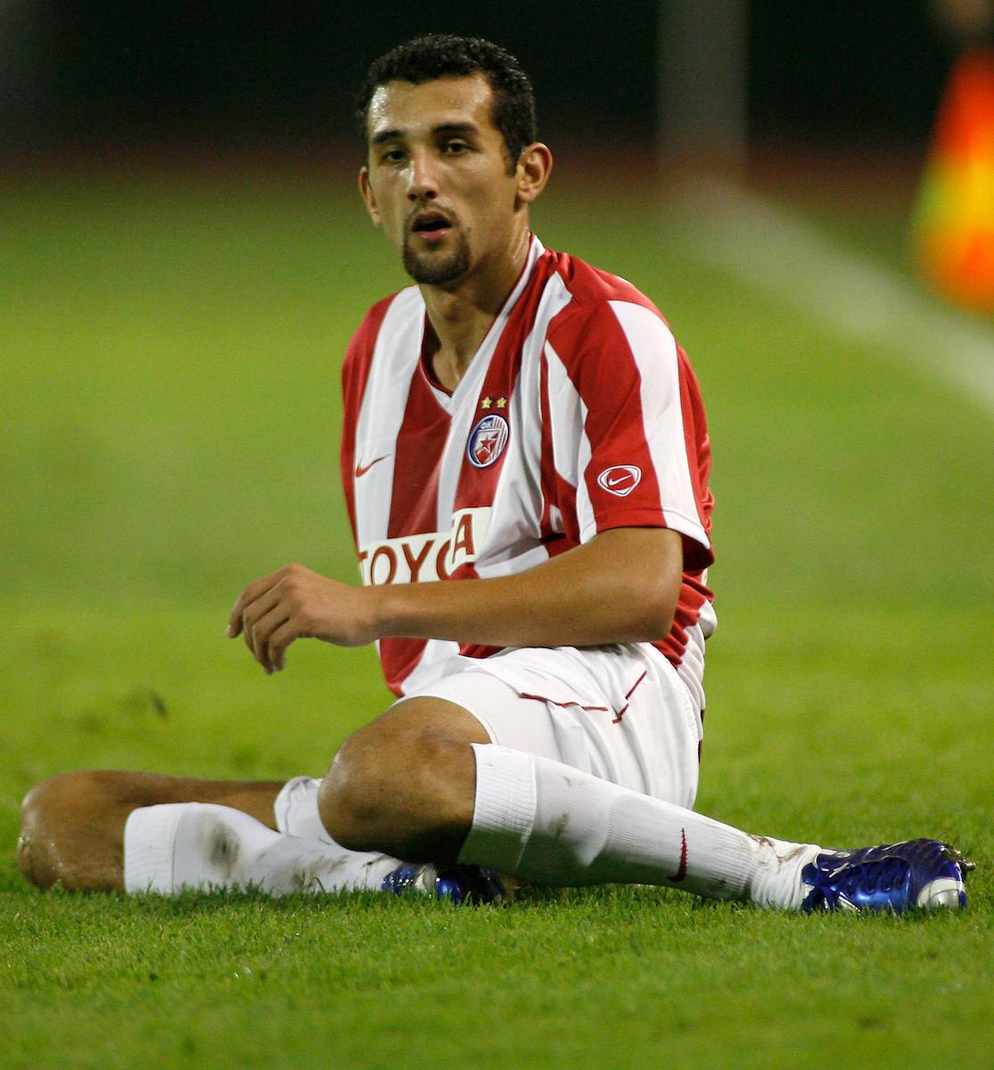 Ernan Barkos u dresu Crvene zvezde