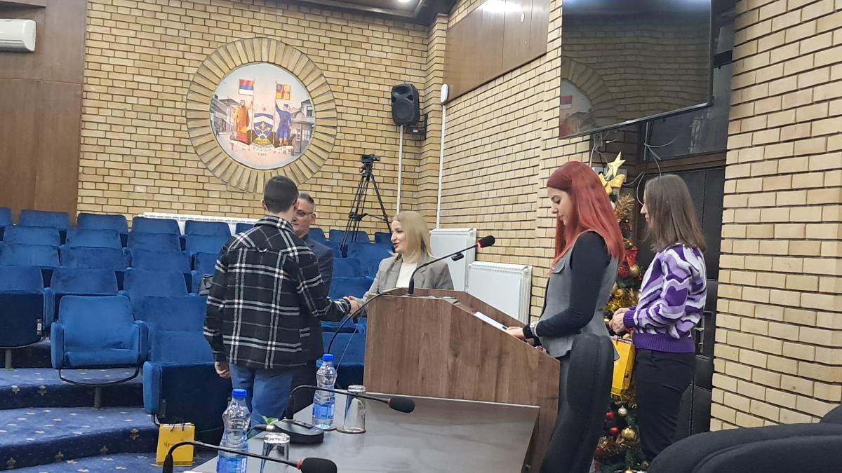 Prijem za najbolje studente iz Vranja u prethodnoj godini