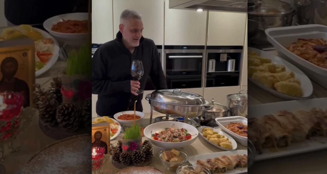 Čeda Jovanović i Aca Kos proslavljaju Badnje veče