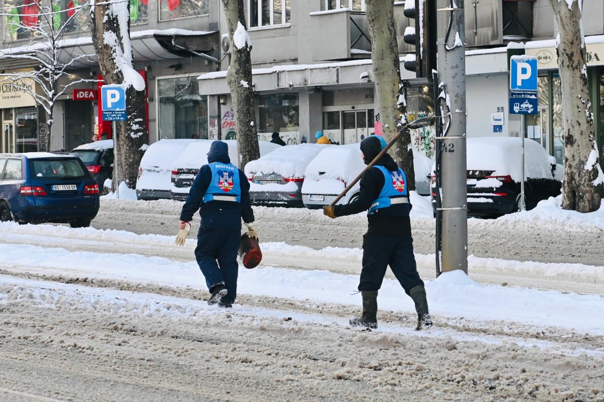 Beograd sneg zima