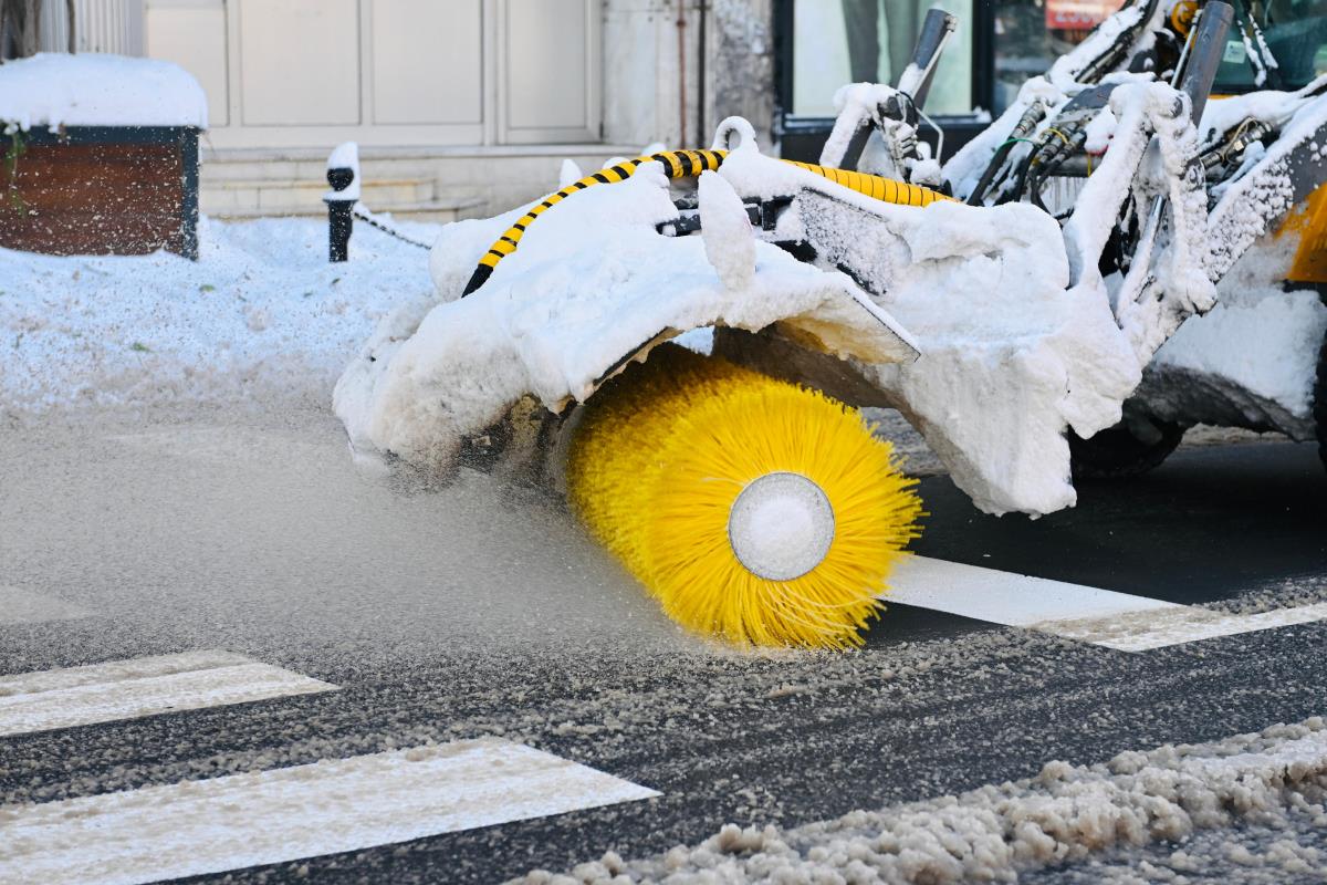 Beograd sneg zima čišćenje ulice