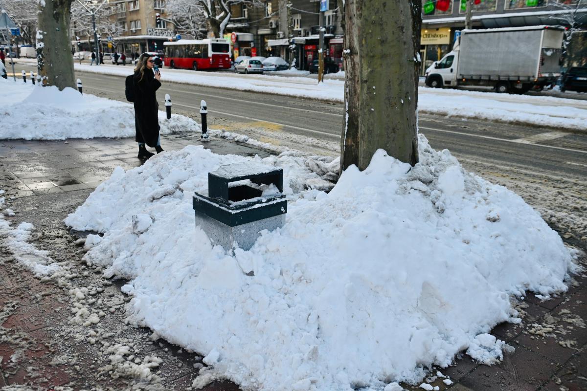 Beograd sneg zima