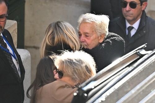 Bernar d'Ormal, muž Brižit Bardo na njenoj sahrani