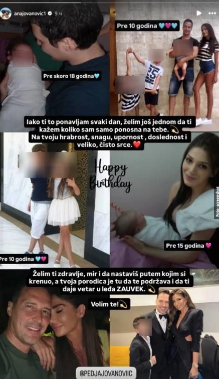 SLAVLJE U DOMU PEĐE JOVANOVIĆA: Žena mu se obratila emotivnim rečima i porodičnim fotografija otkrila radosne vesti (FOTO)