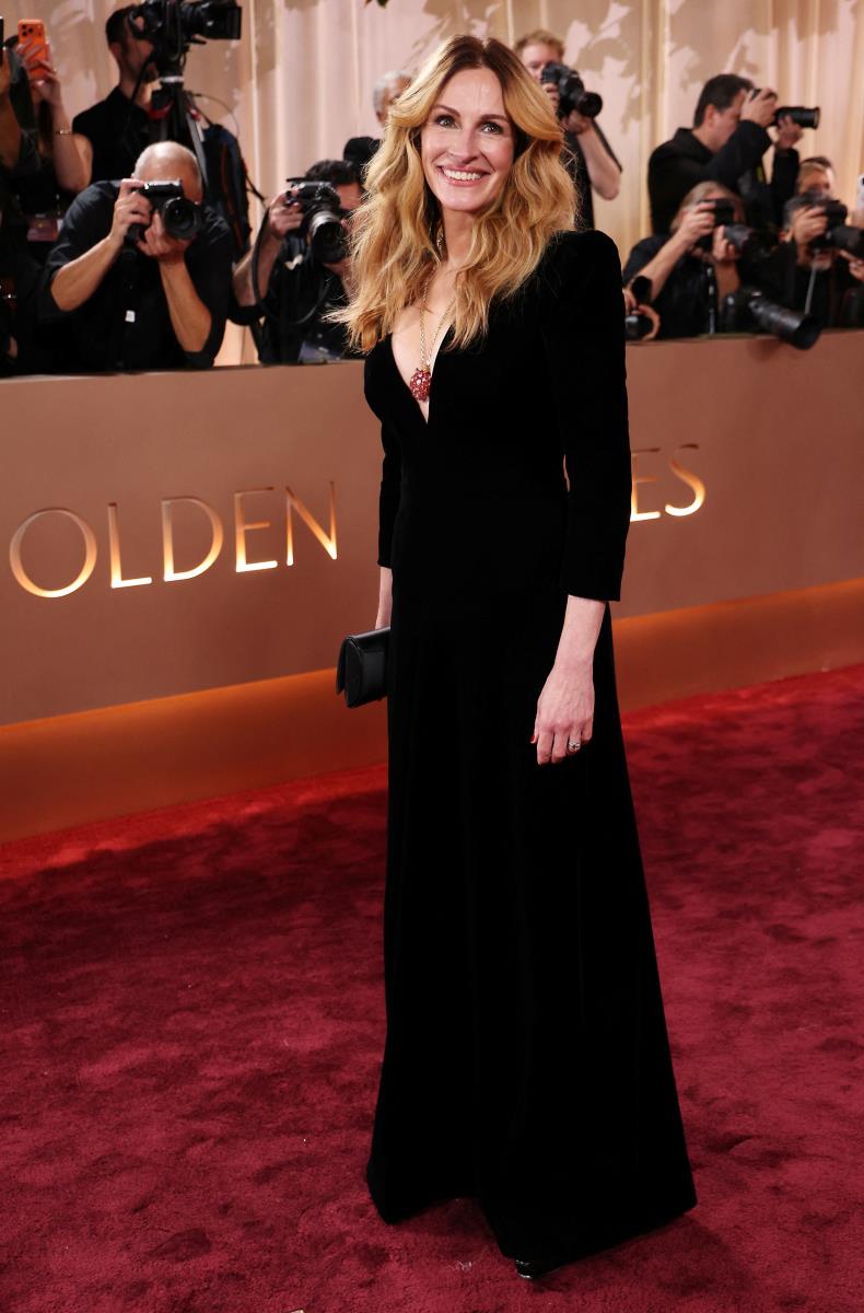 Džulija Roberts na dodeli Zlatnih globusa 2026