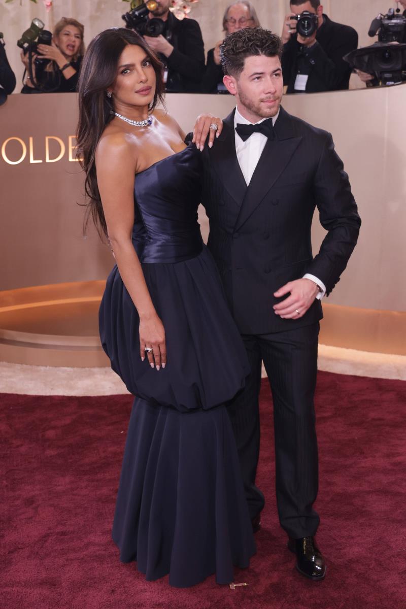 Prijanka Čopra i Nik Džonas na Zlatnim globusima 2026