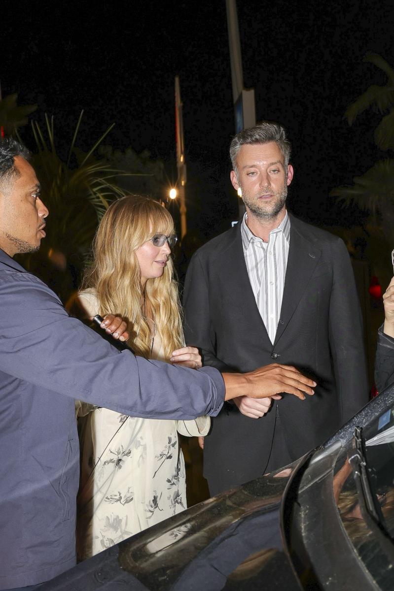 Dženifer Lorens sa suprugom, galeristom Kukom Maronijem