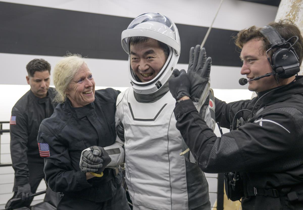 Međunarodna svemirska stanica astrounauti sleteli