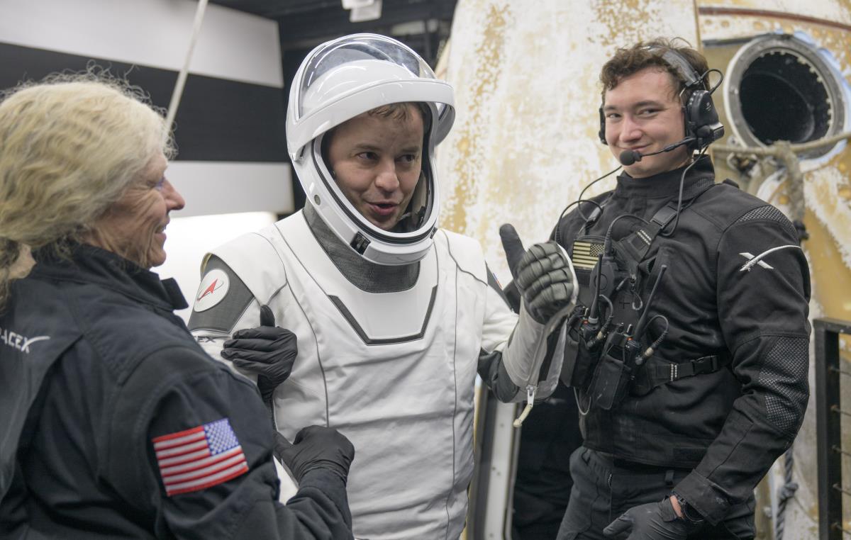 Međunarodna svemirska stanica astrounauti sleteli