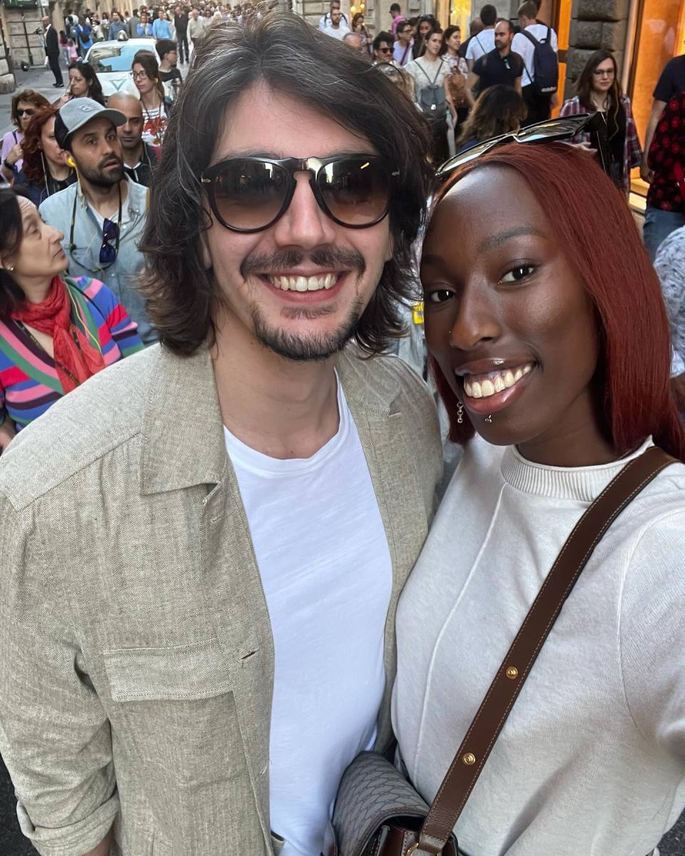 Paola Egonu i momak Leonardo Puliti