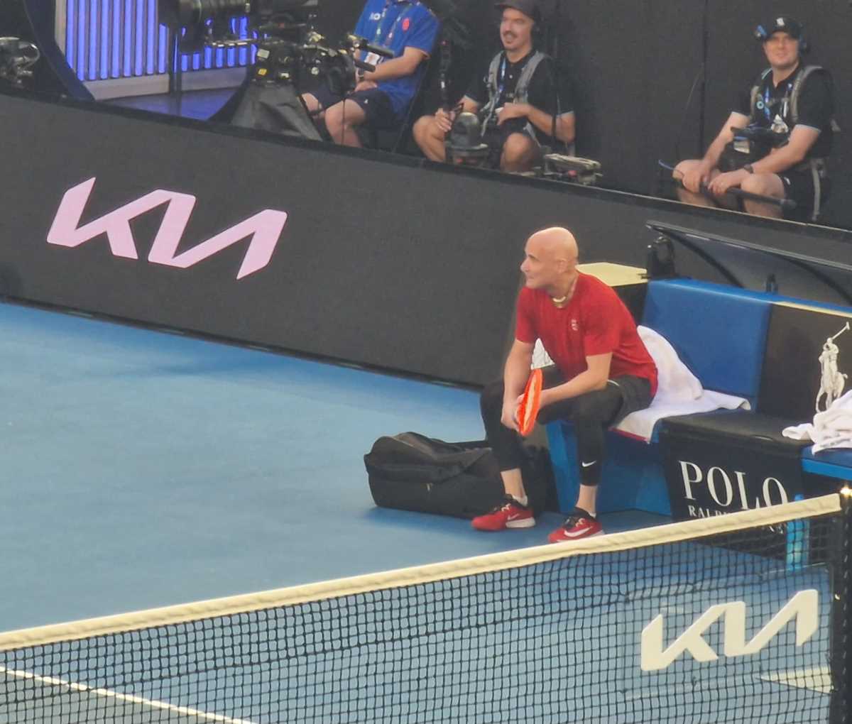 Egzibicija Australijan open Rodžer Federer