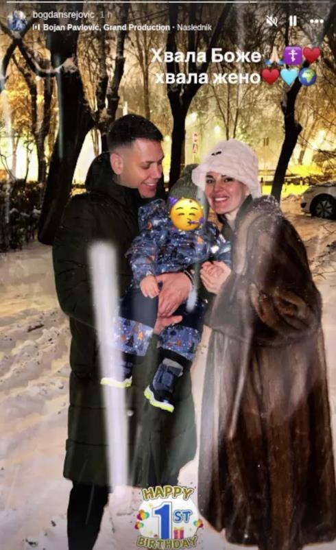 "HALA TI ŽENO, HVALA TI BOŽE" Radosne vesti iz doma Jovane Ljubisavljević i Bogdana Srejovića, ponosni tata nikad srećniji!