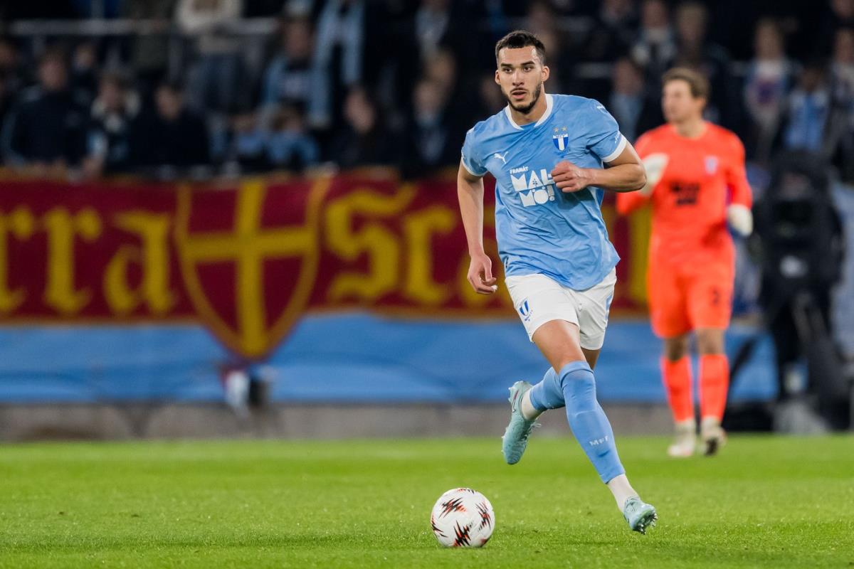 Andrej Đurić u dresu Malmea