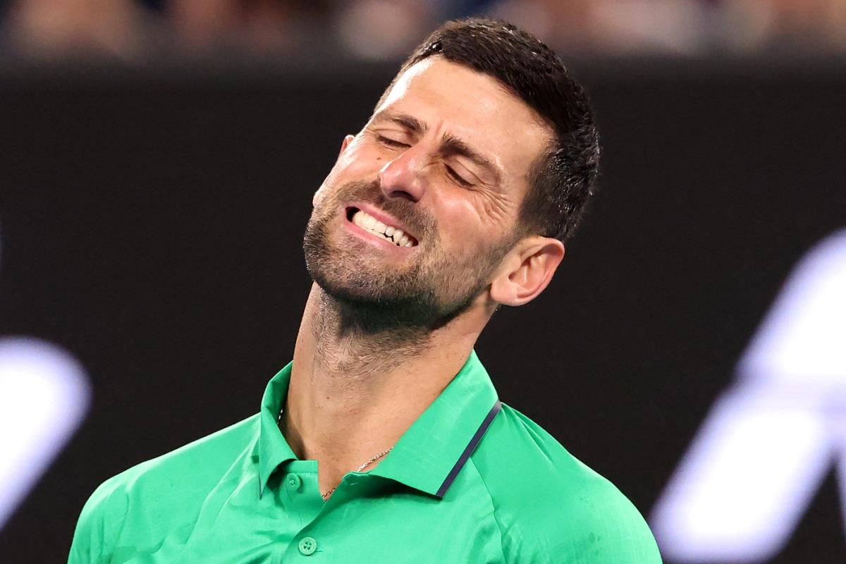 Novak Đoković na meču protiv Pedra Martineza